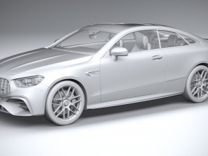 Mercedes-Benz E63 Coupe AMG 2021 3D मॉडल