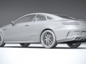 Mercedes-Benz E63 Coupe AMG 2021 3D मॉडल