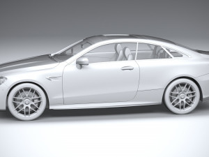 Mercedes-Benz E63 Coupe AMG 2021 3D मॉडल