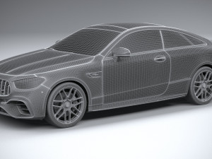 Mercedes-Benz E63 Coupe AMG 2021 3D मॉडल