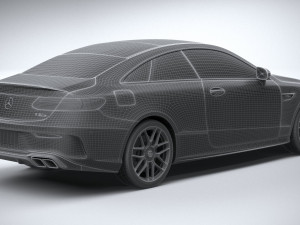 Mercedes-Benz E63 Coupe AMG 2021 3D मॉडल