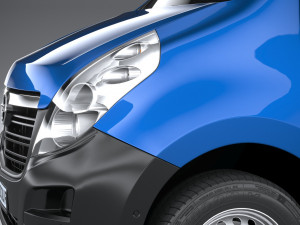 Opel Movano L1H1 2018 3D Модель