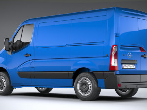 Opel Movano L1H1 2018 3D Модель