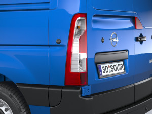 Opel Movano L1H1 2018 3D Модель