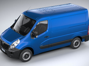 Opel Movano L1H1 2018 3D Модель