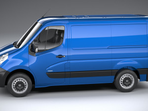 Opel Movano L1H1 2018 3D Модель