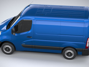 Opel Movano L1H1 2018 3D Модель
