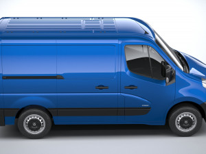 Opel Movano L1H1 2018 3D Модель