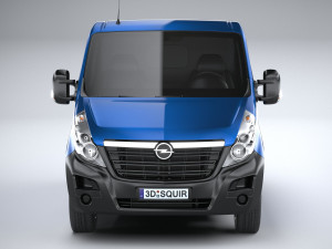 Opel Movano L1H1 2018 3D Модель