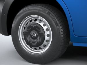 Opel Movano L1H1 2018 3D Модель