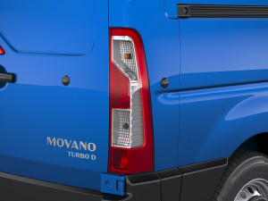 Opel Movano L1H1 2018 3D Модель
