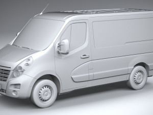 Opel Movano L1H1 2018 3D Модель