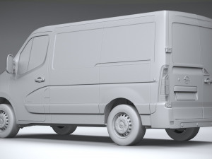 Opel Movano L1H1 2018 3D Модель