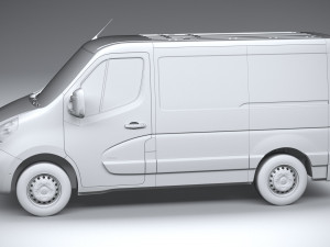 Opel Movano L1H1 2018 3D Модель
