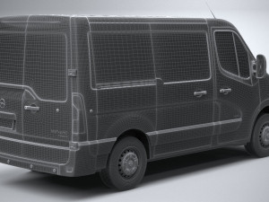 Opel Movano L1H1 2018 3D Модель