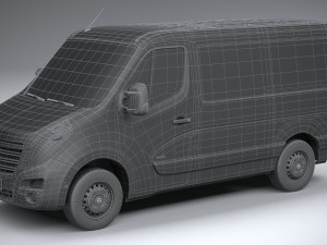 Opel Movano L1H1 2018 3D Модель