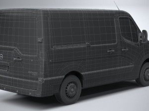 Opel Movano L1H1 2018 3D Модель