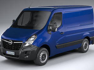 Opel Movano L1H1 2020 3D Modell