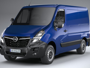 Opel Movano L1H1 2020 3D Modell