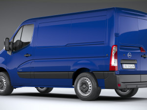 Opel Movano L1H1 2020 3D Modell