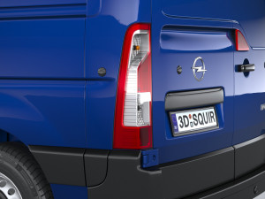 Opel Movano L1H1 2020 3D Modell