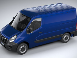 Opel Movano L1H1 2020 3D Modell