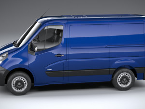 Opel Movano L1H1 2020 3D Modell