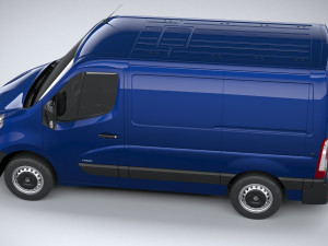 Opel Movano L1H1 2020 3D Modell