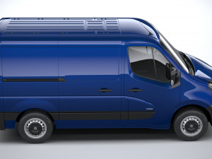 Opel Movano L1H1 2020 3D Modell