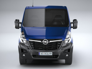 Opel Movano L1H1 2020 3D Modell