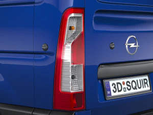 Opel Movano L1H1 2020 3D Model