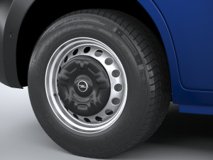 Opel Movano L1H1 2020 3D Modell