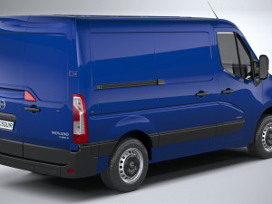 Opel Movano L1H1 2020 3D Modell