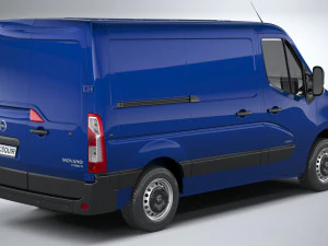 Opel Movano L1H1 2020 3D Model