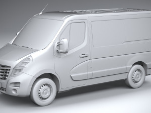 Opel Movano L1H1 2020 3D Modell