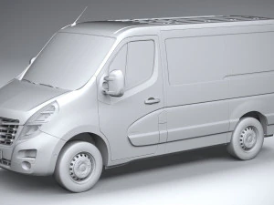Opel Movano L1H1 2020 3D Model