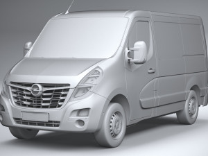 Opel Movano L1H1 2020 3D Modell