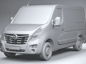 Opel Movano L1H1 2020 3D Model