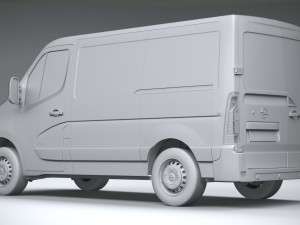 Opel Movano L1H1 2020 3D Modell