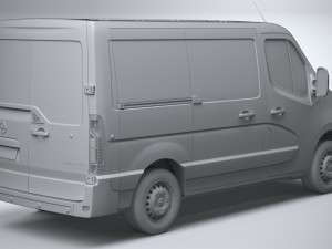 Opel Movano L1H1 2020 3D Modell