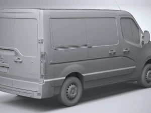 Opel Movano L1H1 2020 3D Model