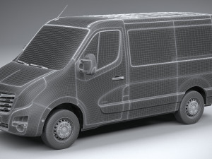 Opel Movano L1H1 2020 3D Modell
