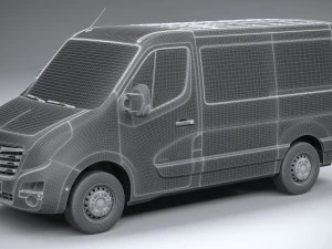 Opel Movano L1H1 2020 3D Model