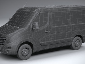 Opel Movano L1H1 2020 3D Modell