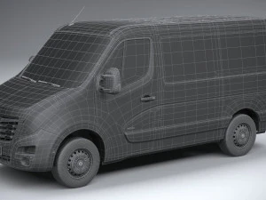 Opel Movano L1H1 2020 3D Model
