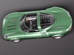 Jaguar XJ13 1966 3D Model