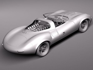 Jaguar XJ13 1966 3D Модель