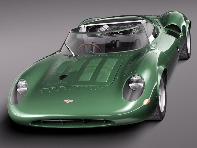 jaguar xj13 1966 3D Model