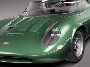 Jaguar XJ13 1966 3D Model
