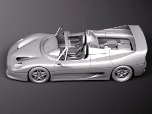 Ferrari F50 1995 3D Model